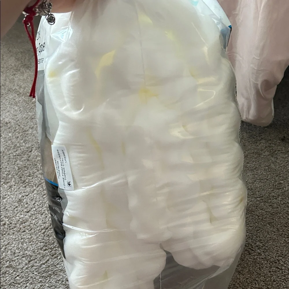 Foam Mattress Topper - White
